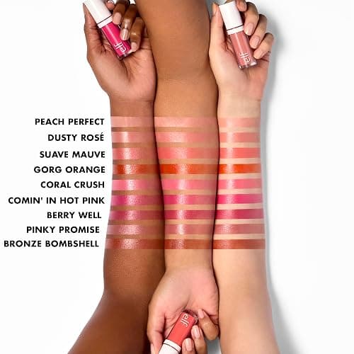 e.l.f. Camo Liquid Blush, Long-lasting Liquid Blush For High-pigment Color, Creates A Soft, Dewy Finish, Vegan & Cruelty-free, Pinky Promise thumbnail 3