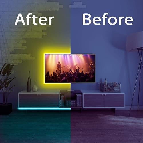 DAYBETTER Led Strip Lights 32.8ft Kit with Remote and Power Supply Color Changing thumbnail 6