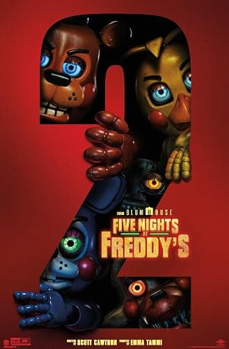 Five Nights at Freddy's Movie 2 (2025) - Withered One Sheet Wall Poster, 34L" x 22.4W", Unframed Version - Image 1
