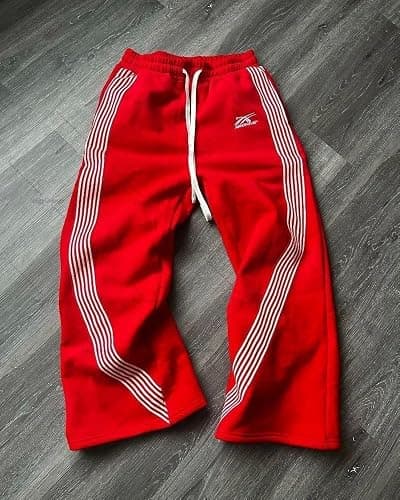 Sudiup Men's Jogging Yoga Loose Straight Breasted mid Length Pants, Elastic Waist Pants thumbnail 4
