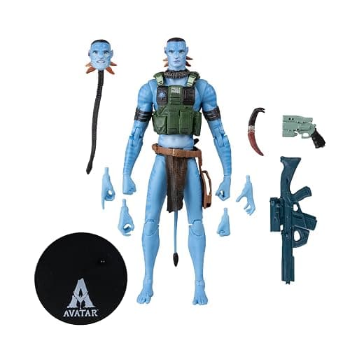 McFarlane Avatar Kallich of Fire and Ash (Ash Recom) Gold Label 7" Action Figure Collector Edition thumbnail 7