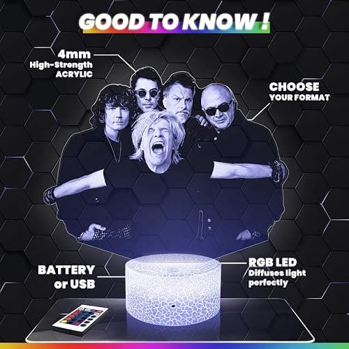 Lampephoto.fr - 3D Lamp Kats Eye K-Pop Multinational Music Group Touch Night Light Led, 3D Hologram Effect, Christmas Birthday Gift Idea for Men and Women, Bedroom Decoration Object TOP thumbnail 2