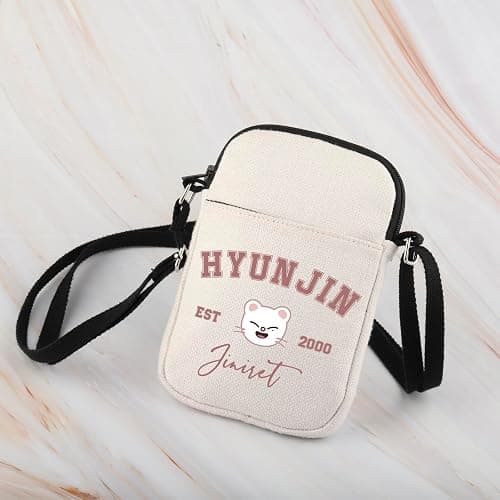 WCGXKO Korean Pop Gift Korean Group Merch Boys Group Est 1999 Dwaekki Crossbody Bag for Pop Music Lover thumbnail 5