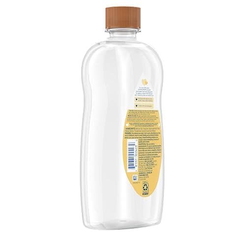 Johnson's Baby Oil, Mineral Oil Enriched with Shea & Cocoa Butter to Prevent Moisture Loss, Hypoallergenic, 20 fl. oz thumbnail 7