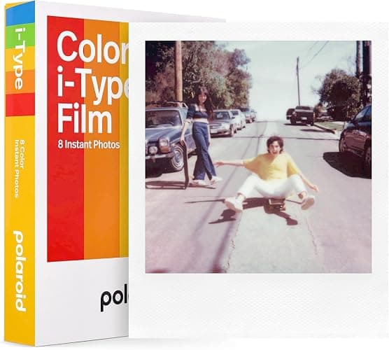 Polaroid i-Type Color Glossy Instant Film for Polaroid Now, Lab, and OneStep2 Camera - 2-Pack with Cloth thumbnail 2