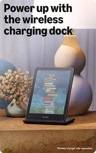 Amazon Kindle Colorsoft Signature Edition 32GB (newest model) – With color display, auto-adjusting front light, wireless charging, and long battery life - Metallic Black thumbnail 5