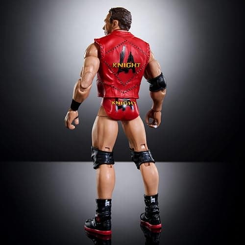 Mattel WWE Elite Collection Action Figure & Accessories, Series #108 LA Knight 6-inch Collectible with 25 Articulation Points & Swappable Hands - LA Knight thumbnail 6