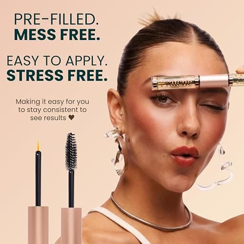 Organic Castor Oil Lash Serum for Eyelash Growth Serum and Eyebrow Growth | Made in USA 100% Pure Hexane Free Cold Pressed Castor Oil Lash Conditioner Eyelash Serum, Eyebrow Serum for Full Lashes/Brows thumbnail 4