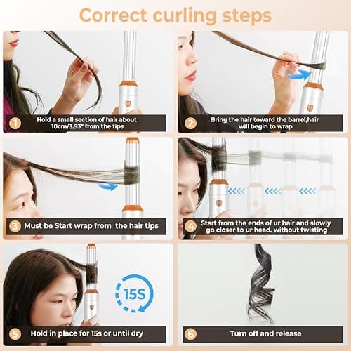 Hair Dryer Blow Dryer Set of 6 thumbnail 3