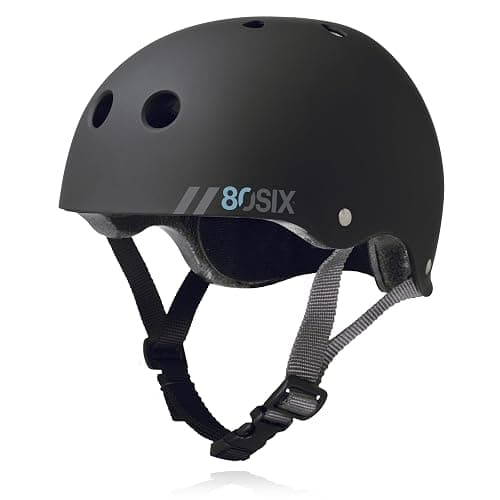 80SIX Triple Certified Multisport Helmet - Ideal for Bike, Scooter, Skateboard, Roller Skate and Inline Skate - Image 1