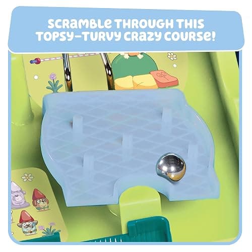 TOMY Bluey Screwball Scramble Marble Maze- Beat The Clock Marble Run - Fast Paced Kids Games and Bluey Toys for Birthday Parties - 1-4 Players - Ages 5 Years and Up thumbnail 4