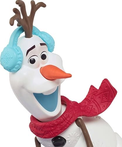 Mattel Disney Frozen Olaf Doll & Accessories, Treat Sled Playset with Cart, Food & More Inspired by Frozen: Winter Festival thumbnail 2