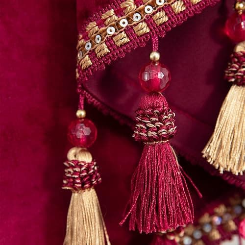 Burgundy Drape - Image 1