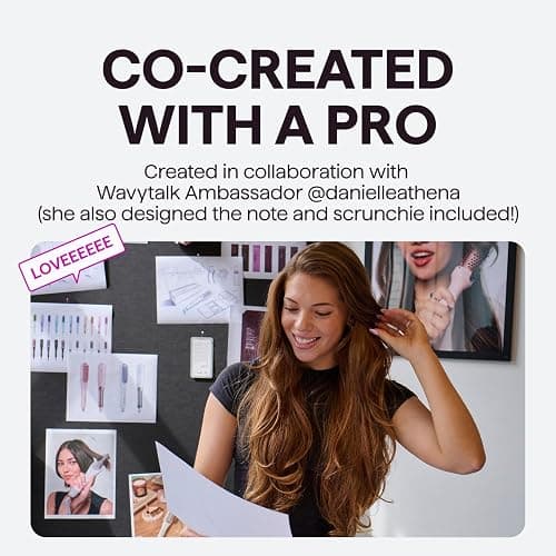 Wavytalk Pro Steam Hair Straightener Brush, Steamline Pro 3 in 1 Straightening Brush, Steam Reduces Damage, Nourishes Hair, and Expedites Straightening thumbnail 6