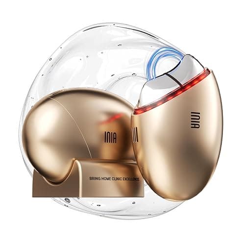 INIA 7-in-1 Red Light Therapy for Face and Neck Gua Sha Facial Massager Tool Device with Thermal and Cryo Mode for Puffiness & Firming Skincare Tool - Image 1