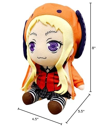 Great Eastern Entertainment Kakegurui - Runa Yomozuki Sitting Plush 6" H thumbnail 2