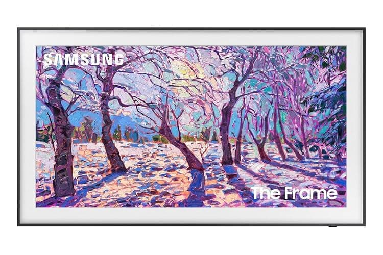 Samsung 32-Inch Class QLED The Frame LS03C Series, Quantum HDR, Art Mode, Anti-Reflection Matte Display, Slim Fit Wall Mount Included, Smart TV w/Alexa Built-in (QN32LS03CB) - Image 1