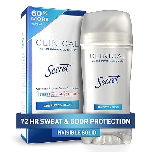 Secret Clinical Strength Antiperspirant Deodorant - Completely Clean