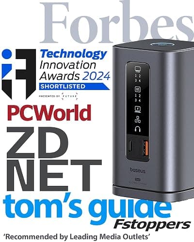 Baseus Docking Station, Spacemate(Win) 11 in 1, Triple Display, 4K HDMI and DP, 10Gbps USB A/C Ports, Gigabit Ethernet, 100W PD, Audio, Laptop Docking Station for Windows/Dell/HP/Lenovo/Asus/Acer/Mac thumbnail 7