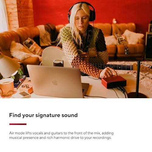 Focusrite Scarlett Solo 4th Gen Interfaccia audio USB-C | 1 preamp microfonico XLR, 1 Inst in Hi-Z, 24 bit/192 kHz, intervallo dinamico di 120 dB, Air, compatibilità PC/Mac/iPad thumbnail 8
