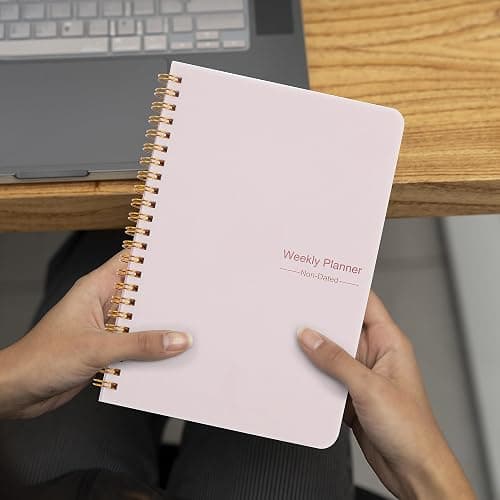 Weekly Planner Undated Planner Book with To-Do List,Weely Goals,Habit Tracker, 5.7"X 8" Inch for 52 Weeks Planning Pink for Women thumbnail 7