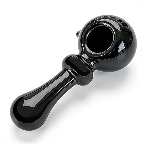 FIRE HIVE 4-Inch Classic Retro Pipe Set, Gorgeous Pipe Suitable for Indoor and Outdoor Use, Black Pipe Set Box with Cleaning Tools, Complete Pipe Accessory Set (Black) thumbnail 2