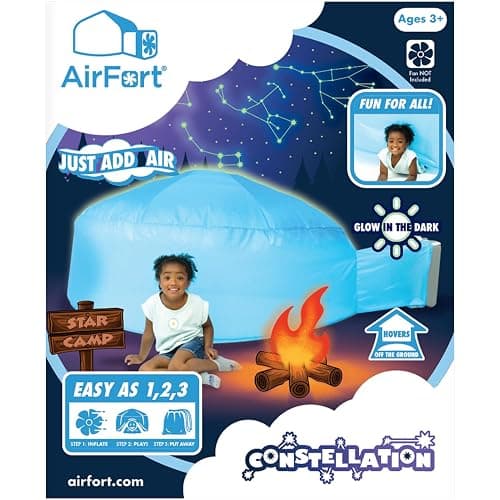 AirFort Inflatable Fort for Kids, Builds in 30 Sec, Play Tent Age 3+ (Constellation) thumbnail 4