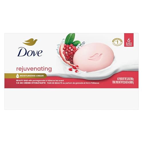Dove go fresh Beauty Bar, Pomegranate and Lemon Verbena 4 oz, 6 Bar thumbnail 2