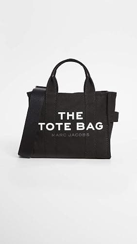Marc Jacobs Women's The Canvas Small Tote Bag, Black, One Size thumbnail 3