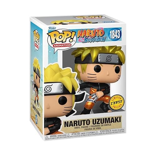 Funko POP Animation: Naruto Shippuden - Naruto - (Shrkn) - 1/6 Odds for Rare Chase Variant - Metallic - Collectable Vinyl Figure - Gift Idea - Official Merchandise - for Kids & Adults thumbnail 3