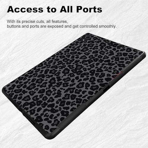 RMJKXQZG Tablet Case for Ipad 10Th Generation for iPad 10.9 Inch Case (2022) Slim Design Matte TPU Rubber Soft TPU Protective Cover for iPad 10th Gen, Dark Green Leopard Print Pattern thumbnail 6