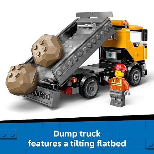 LEGO City Heavy-Duty Recovery Tow Truck with Crane Building Toy - Dump & Tow Truck Toys for Boys & Girls, Ages 8+ - Pretend Play Set for Kids - Gift Idea for Birthdays & Holidays - 60467 thumbnail 5