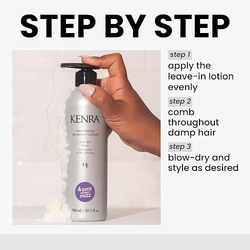 Kenra Smoothing Blowout Lotion 14 | Ultra-Fine Blowout Spray | Up To 4 Days Without Frizz | Enhances Smoothness & Manageability Of A Blowout | Thermal Protection | Medium To Coarse Hair thumbnail 4