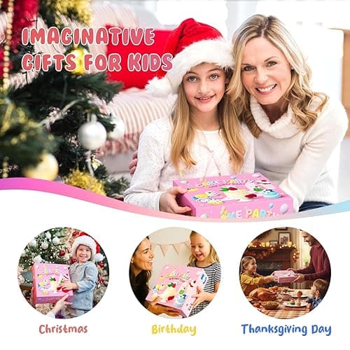 Air Dry Clay Kits for Kids - hittaty Cake Themed Model Magic Clay, 12 Boxes Molding Clay for Kids with Sculpting Tools and Tutorials, Safe, Soft & Non-Sticky DIY Arts and Crafts Gift for Boys & Girls thumbnail 8