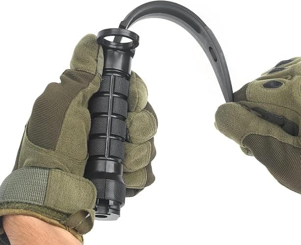 Galica Couteau d'Entrainement- Art martiaux- Airsoft- Cosplay - Plastique-Tactique- baïonnette- couteau en plastique- caoutchouc flexible -Training Knife thumbnail 4
