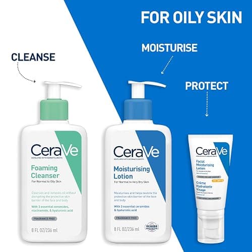 CeraVe Foaming Cleanser for Normal to Oily Skin with Niacinamide and 3 Essential Ceramides thumbnail 9