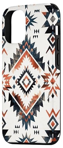 Aztec Pattern Western Boho Case for iPhone 12/12 Pro thumbnail 2