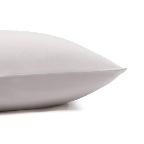 Amazon Basics Lightweight Super Soft, Wrinkle-Free Luxury Microfiber 4 Piece Bed Sheet Set with 14-Inch Deep Pockets, Full, Light Gray, Solid thumbnail 5