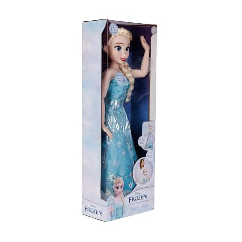 Disney Frozen Elsa Doll, 100 Ice Powers, Light Up & Music Sounds, Stands 32 Inches Tall, Sings 'Let It Go', Great for Girls thumbnail 8