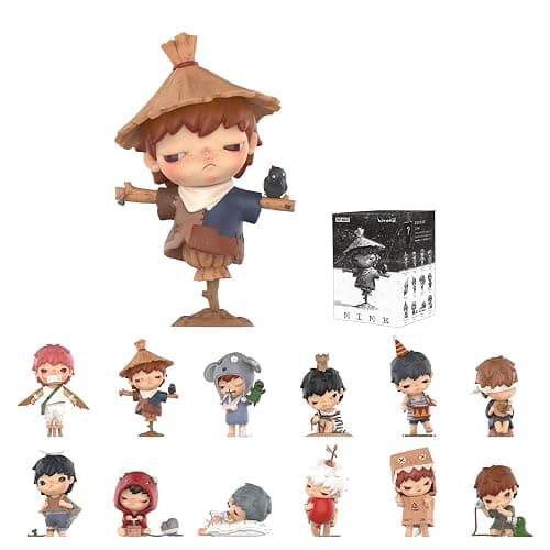 POP MART Hirono Mime Series Figures, Hirono Blind Box Figures, Random Design Action Figures Collectible Toys Home Decorations, Holiday Birthday Gifts for Girls and Boys, Single Box - Image 1