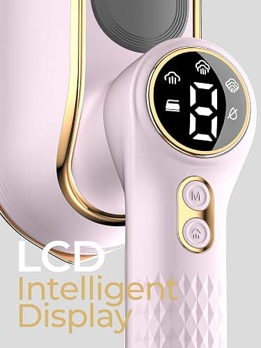 Portable Travel Steamer, 1200W Handheld Fabric Steamer for Clothes, 4Modes with LCD Display, Powerful Wrinkle Remover for Home & Travel, 150ml Water Tank, 10S Fast Heat-Up, 180°Swivel Handle, Pink thumbnail 2