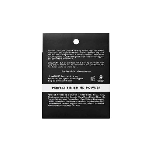 e.l.f. Perfect Finish HD Powder, Blurs Fine Lines & Imperfections, All Day Wear, Perfect for On The Go, 0.28 Oz thumbnail 3