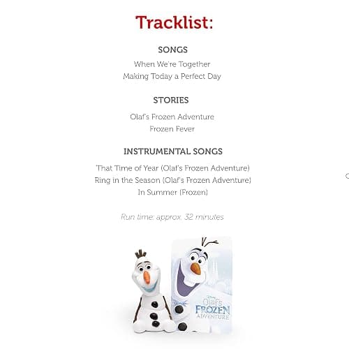 Tonies Olaf Audio Toy Figurine from Disney's Frozen thumbnail 4