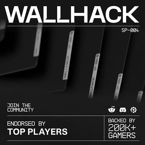 Wallhack 4.0 Glass Gaming MousePad - Professional Esport Mouse Mat with Specialty Surface for Top Speed and Control, Large Tempered Glasspad with Full Silicone Base - (SkyPAD Black,XL 16.92" x 19.29") thumbnail 9
