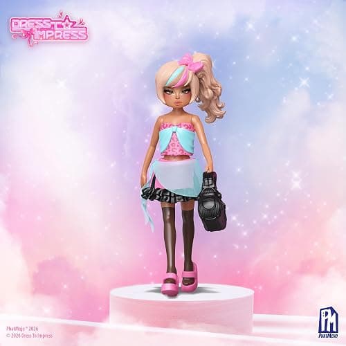 Dress to Impress - Mystery Model Minifigure 2-Pack (4" Tall, Series 2) [Includes DLC] on Roblox | Includes DLC, on Roblox thumbnail 2