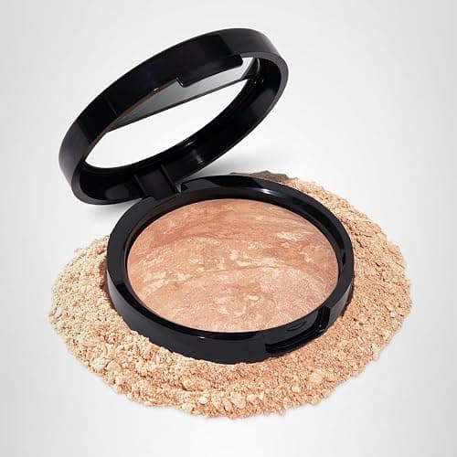 LAURA GELLER NEW YORK Award-Winning Baked Balance-n-Brighten Color Correcting Powder Foundation - Light - Buildable Light to Medium Coverage - Demi-Matte Natural Finish thumbnail 10