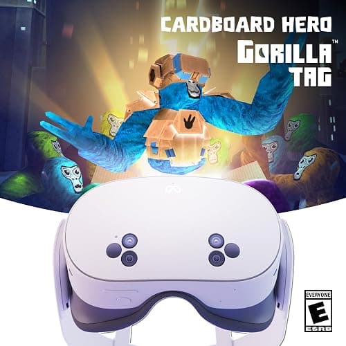 Meta Quest 3S 128GB | VR Headset — Thirty-Three Percent More Memory — 2X Graphical Processing Power — Virtual Reality Without Wires — Exclusive Gorilla Tag Bundle and Instant Access to 40+ Games thumbnail 2