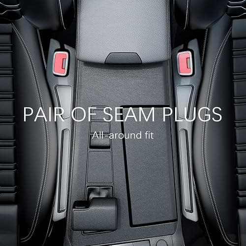 YGDMD 2PCS Car Seat Gap Filler Organizer,2 in 1 Car Gap Filler with Fill and Storage Function for Storing Phones Keys Cards,Universal Multifunctional No Drop Seat Guard for Cars thumbnail 6