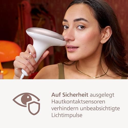 Philips Lumea IPL 7000 Series Haarentfernungsgerät – Alternative zur Laserhaarentfernung – 2 Aufsätze für Körper & Gesicht, inkl. Korrekturtrimmer (BRI921/00) thumbnail 6
