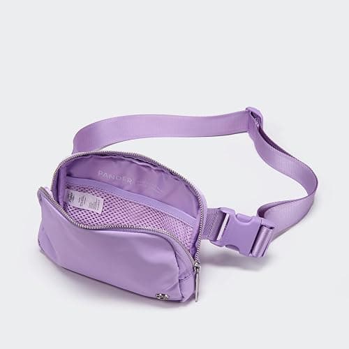 Pander 1L Fanny Pack Everywhere Belt Bag, Bum Bag Crossbody Bags for Women with Adjustable Strap (Lilac Purple) thumbnail 5